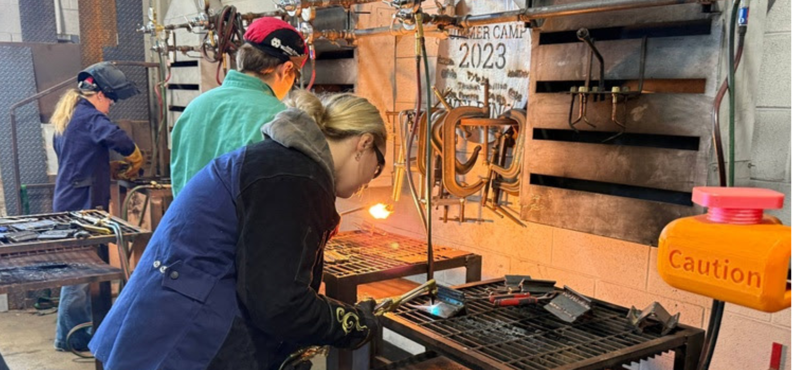 Students in Welding/Fabricating