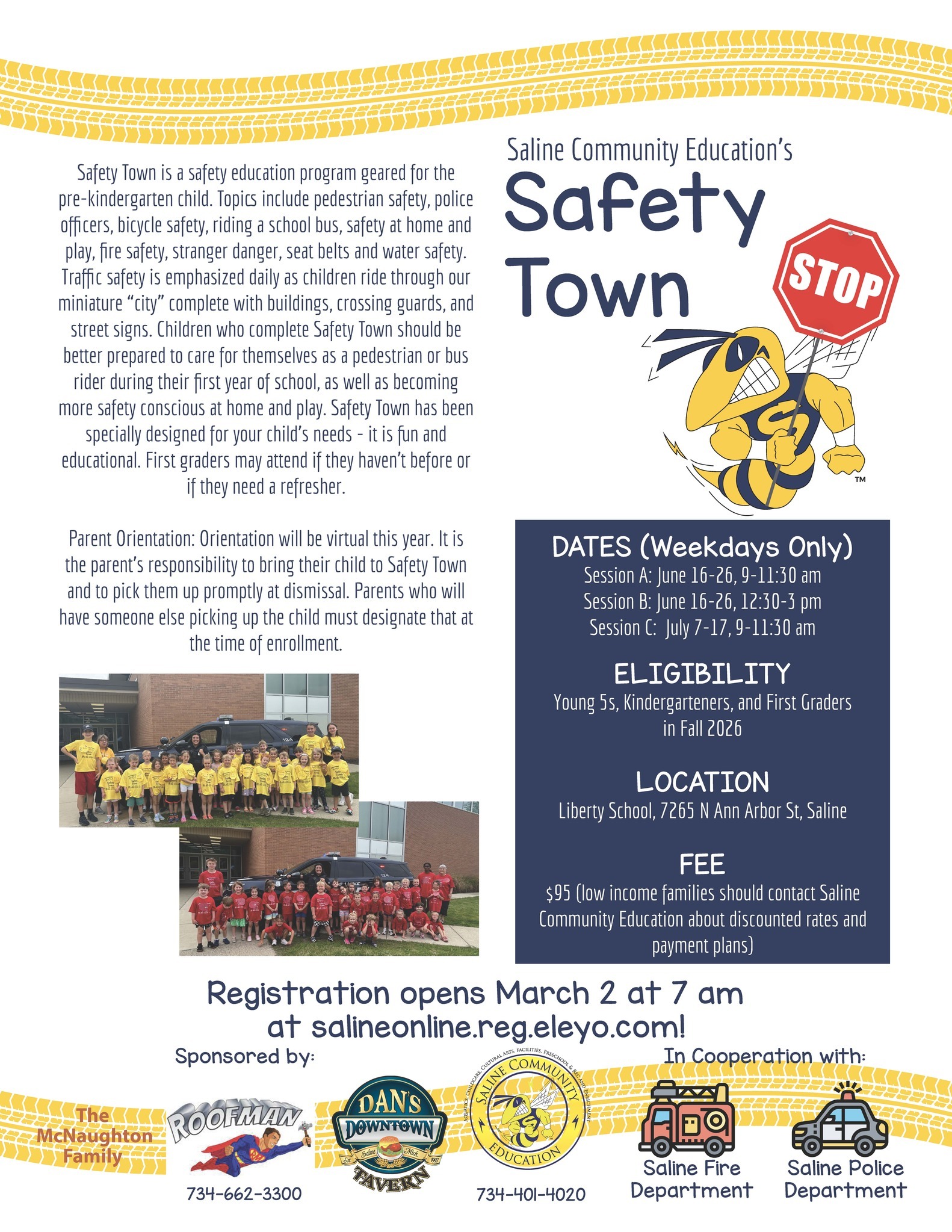 Safety Town Flyer
