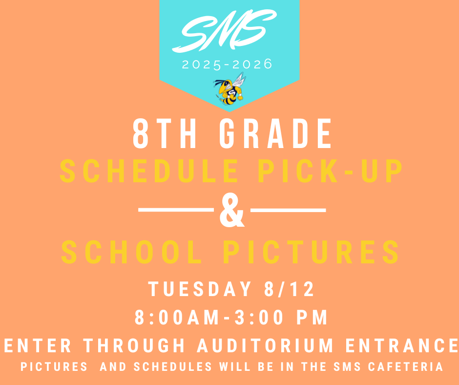 8th Grade Schedule Pick Up