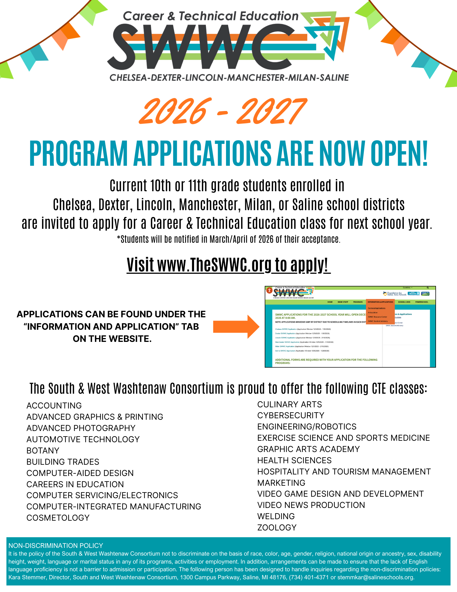 SWWC Program Appllications are now open!